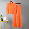 Loose Casual Two Piece Set Large Solid Color Fashion