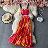 Elegant  Camisole Tank Top & Skirt
