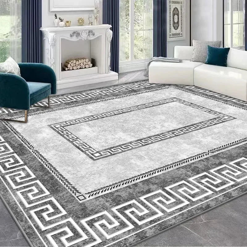 The Sovereign Plush Geometric Rug