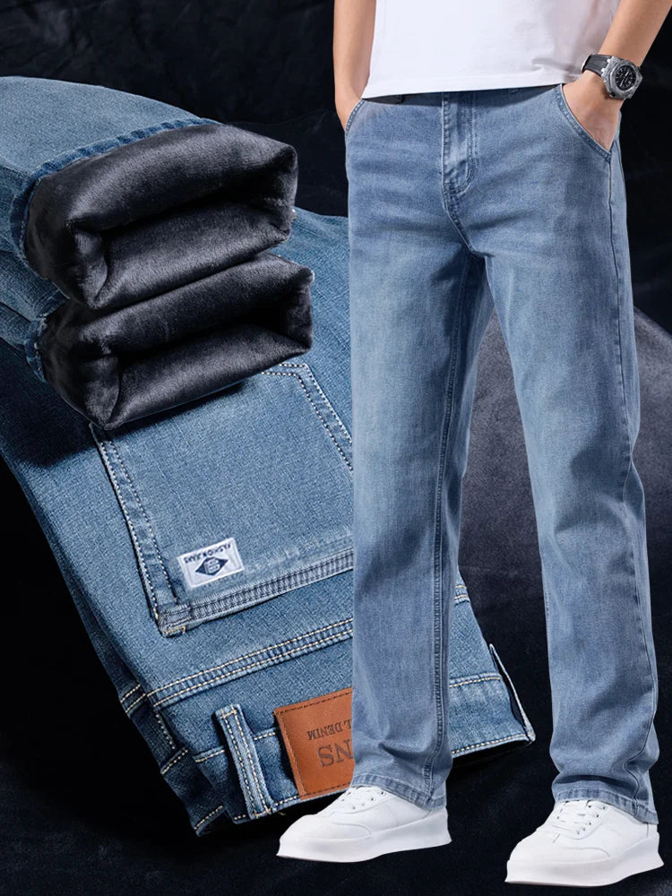 Retro loose straight leg jeans