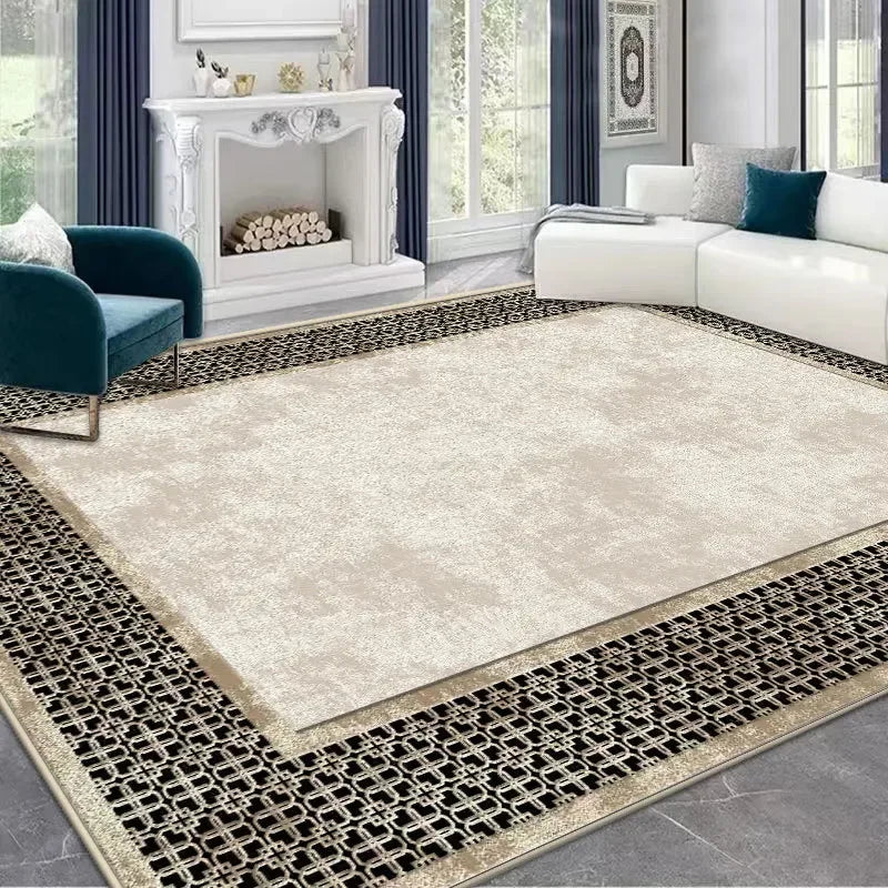 The Sovereign Plush Geometric Rug
