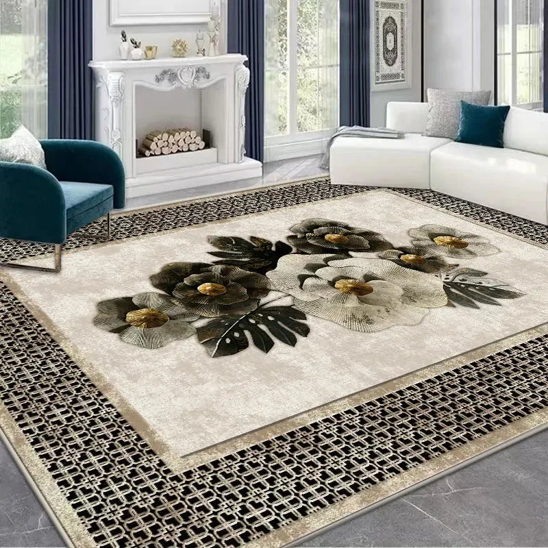 The Sovereign Plush Geometric Rug