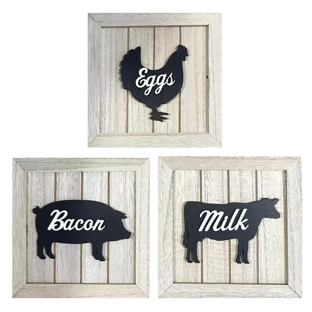 3 Framed Wall Art Decor
