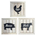 3 Framed Wall Art Decor