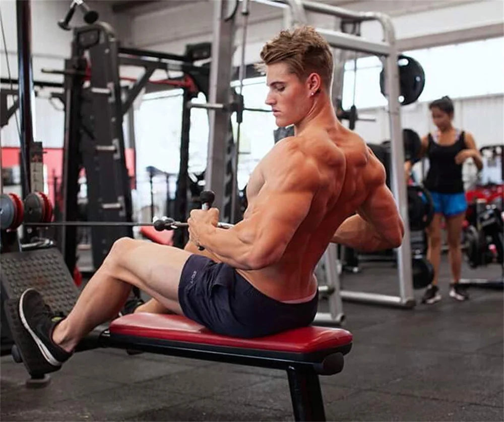 Men Gym Fitness Loose Shorts