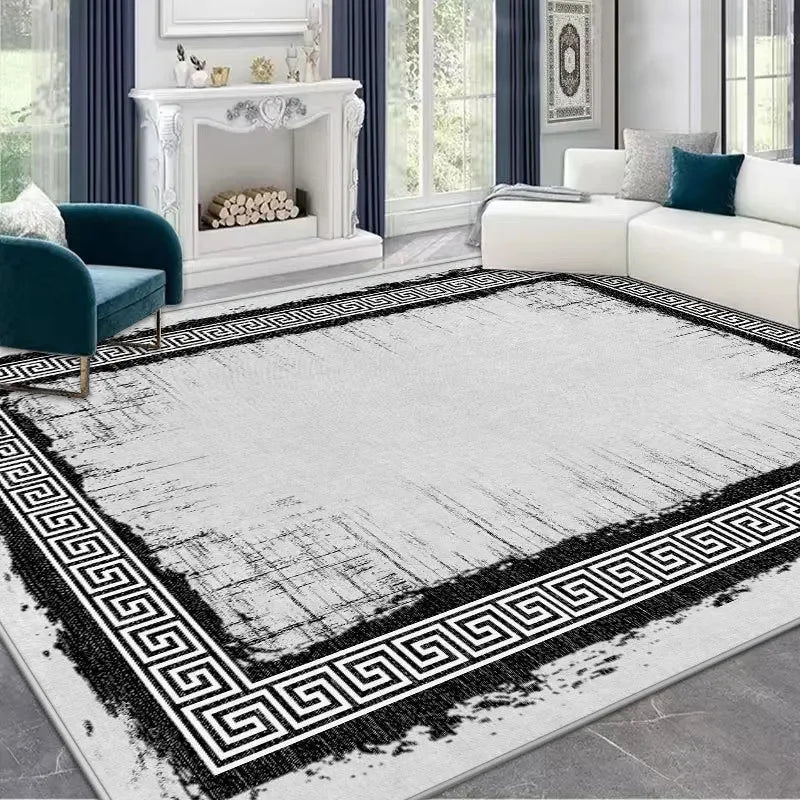 The Sovereign Plush Geometric Rug