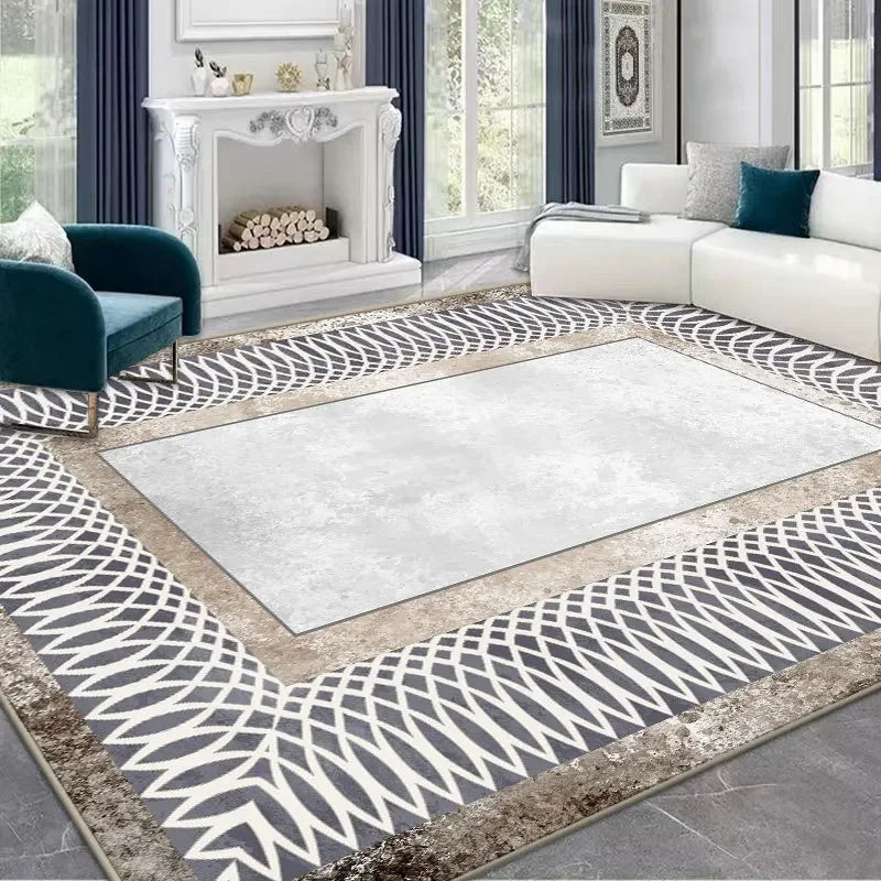 The Sovereign Plush Geometric Rug