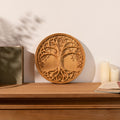 Tree of Life Wall Art Decoration, Family Tree Sign, Hanging Wooden Craft, Ornament for Home, Bedroom, Living Room Decor