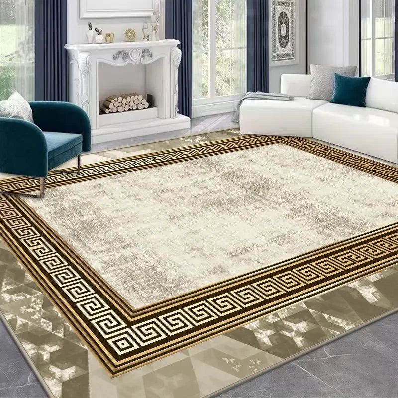 The Sovereign Plush Geometric Rug