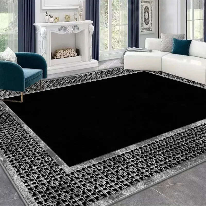 The Sovereign Plush Geometric Rug