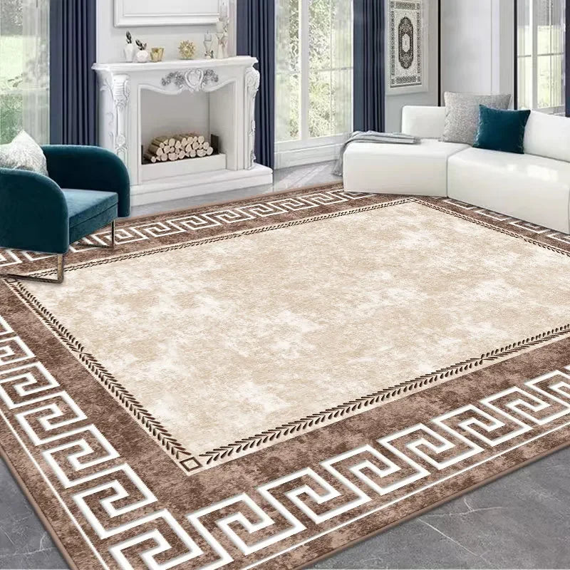The Sovereign Plush Geometric Rug